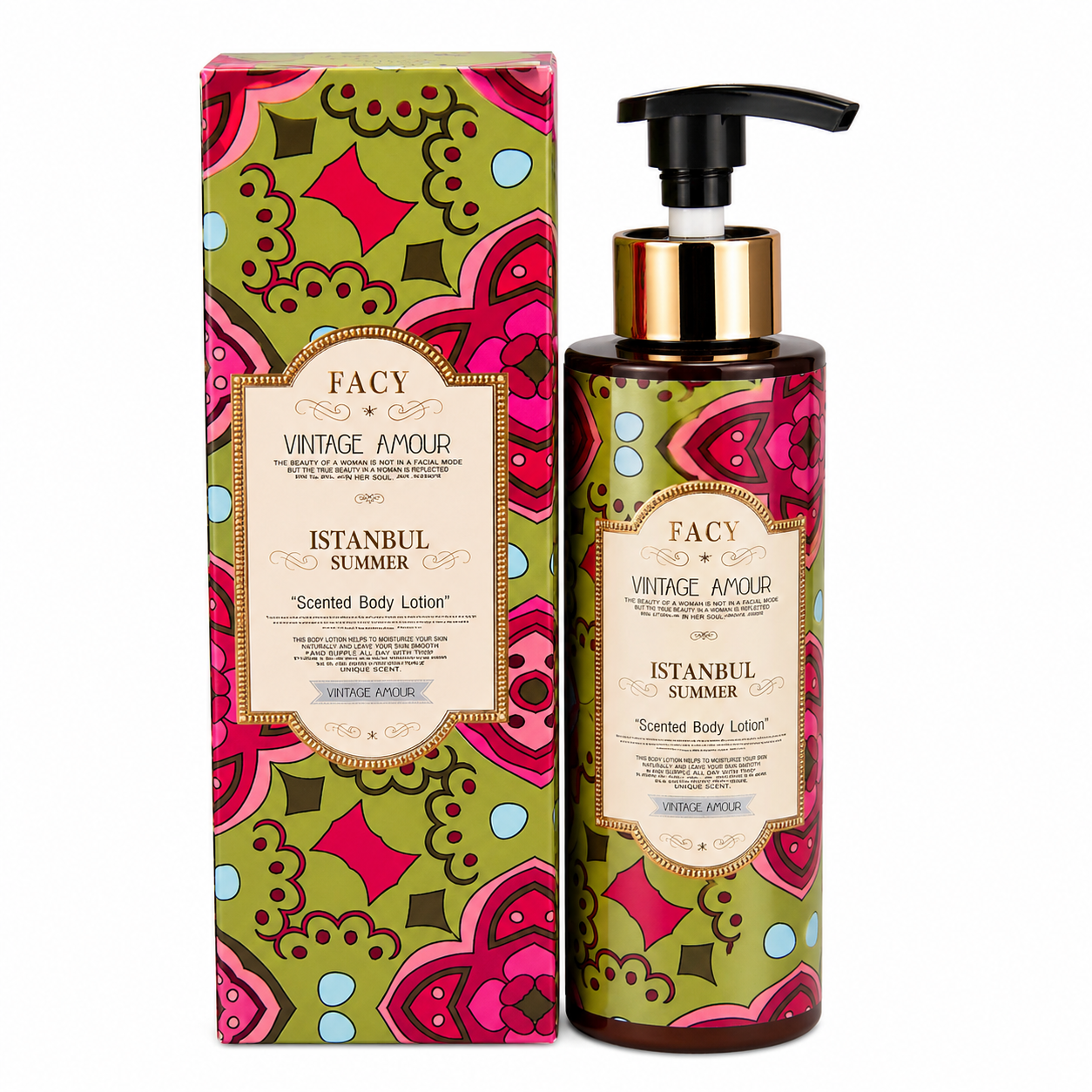 Facy Vintage Amour Istanbul Summer Scented Body Lotion