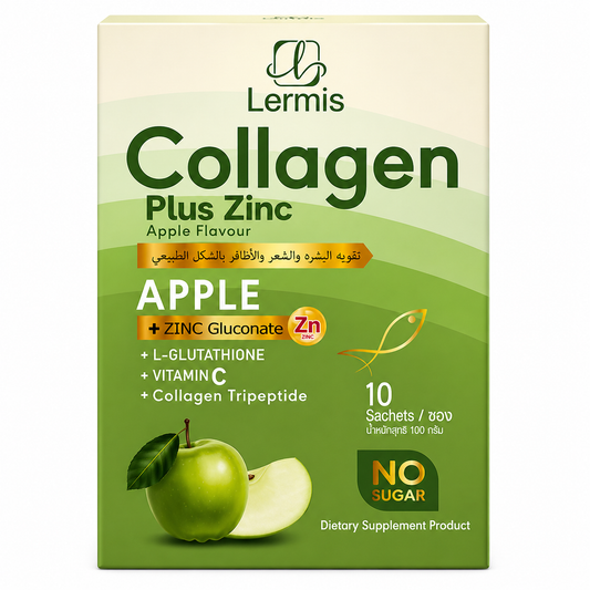 Lermis Collagen Plus Zinc Apple (10 Sachets)