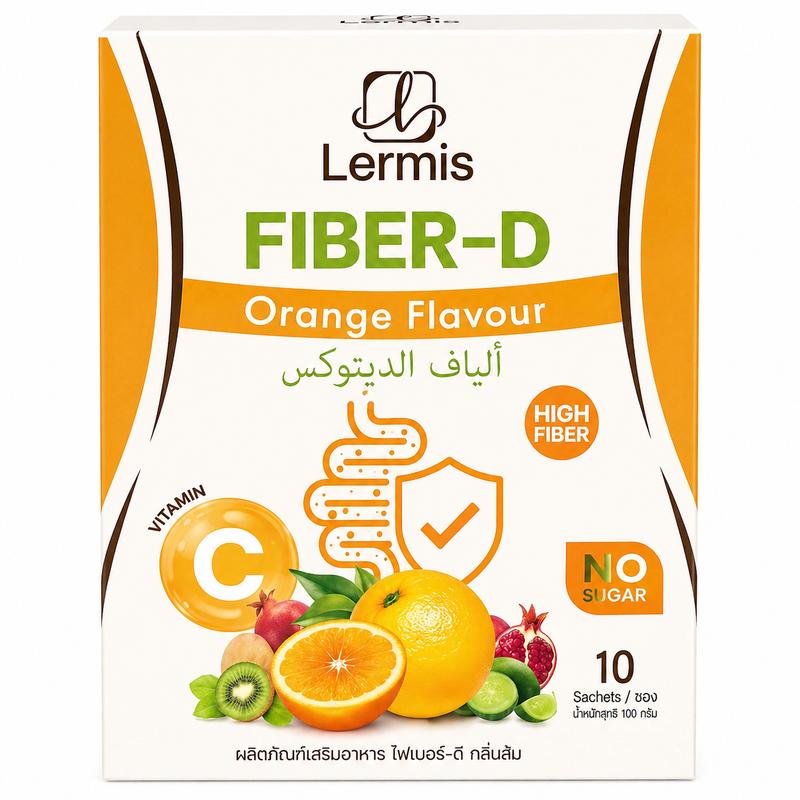 Lermis Fiber-D Orange (10 Sachets)