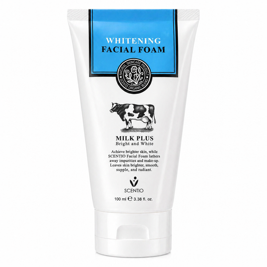Scentio Milk Plus Whitening Facial Foam
