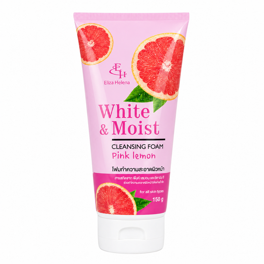 Eliza Helena White & Moist Cleansing Foam Pink Lemon