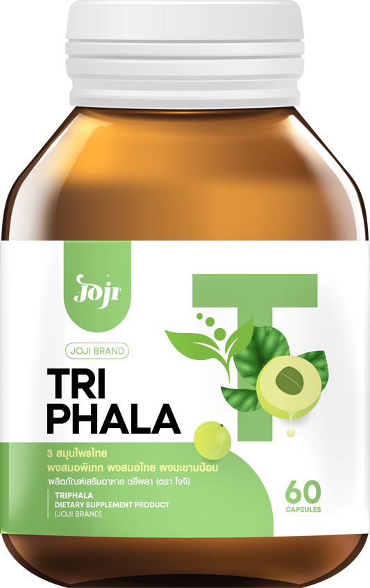 Joji Secret Young Tri Phala Dietary Supplement – 60 Capsules | Detox & Digestive Wellness Supplement