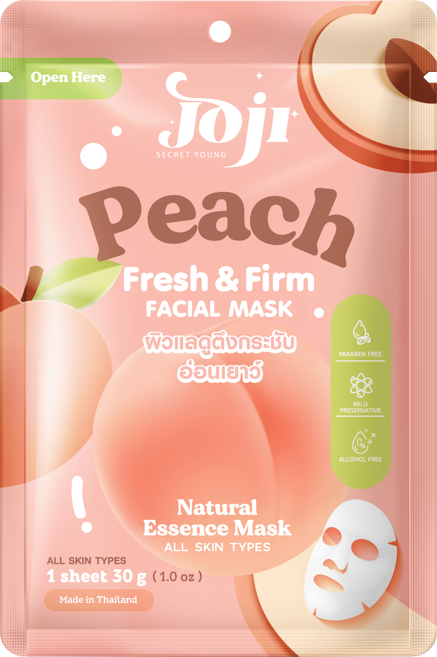 Joji Secret Young Peach Fresh & Firm Mask – Firming & Refreshing Face Mask