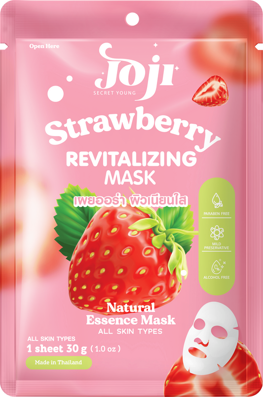 Joji Secret Young Strawberry Revitalizing Mask – Revitalizing & Brightening Face Mask