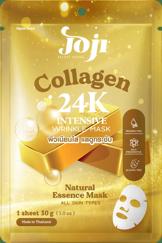 Joji Secret Young Collagen 24K Intensive Wrinkle Mask – Anti-Aging Face Mask