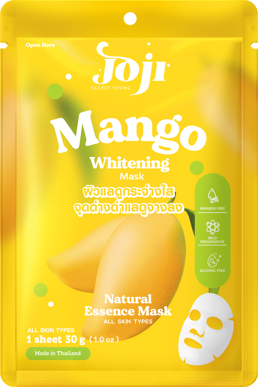 Joji Secret Young Mango Whitening Mask – Skin Brightening & Glowing Face Mask