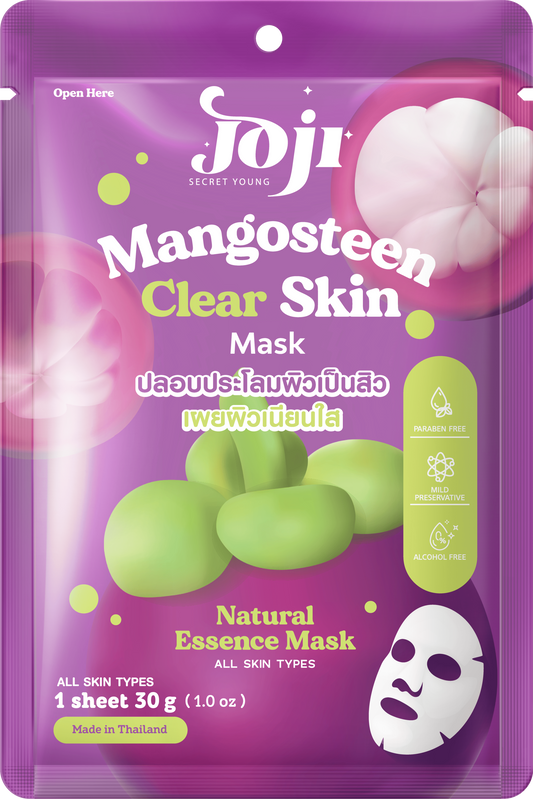 Joji Secret Young Mangosteen Clear Skin Mask – Anti-Acne & Clarifying Face Mask