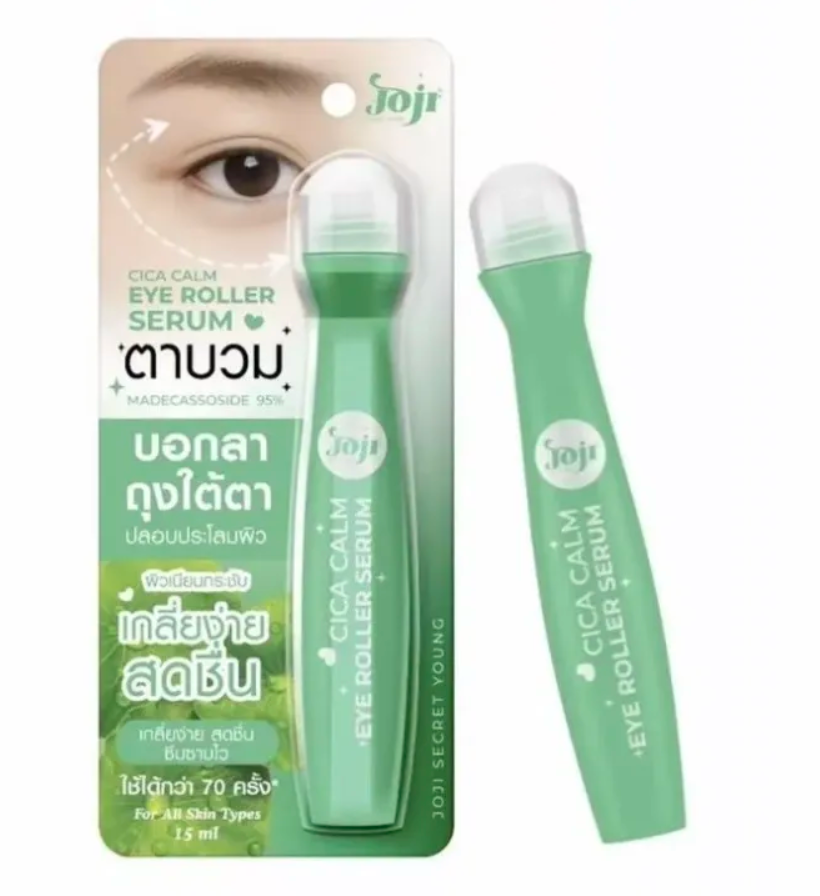 Joji Secret Young Eye Roller Serum – Cica Calm | Soothing Under-Eye Roller Serum