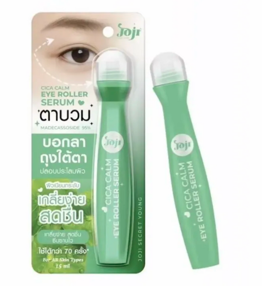 Joji Secret Young Eye Roller Serum – Cica Calm | Soothing Under-Eye Roller Serum