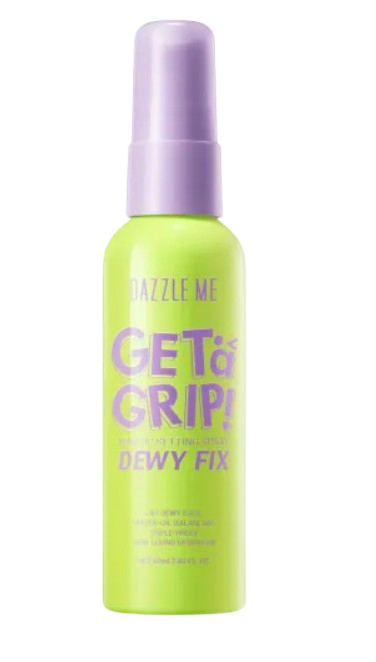 Dazzle Me Get a Grip! Makeup Setting Spray – Dewy Fix | Long-Lasting Makeup Locking Spray