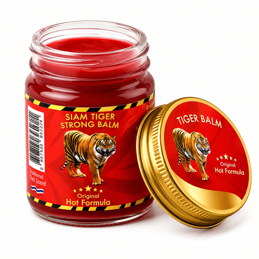 Siam Tiger Strong Balm (Original Hot Formula) | Thai Aura - Thai Aura