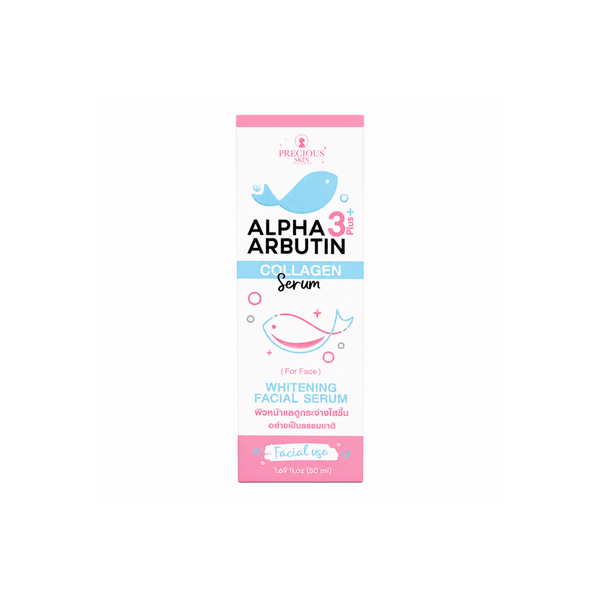 Alpha 3 Plus+ Arbutin Collagen Facial Serum - 50ml | Thai Aura - Thai Aura