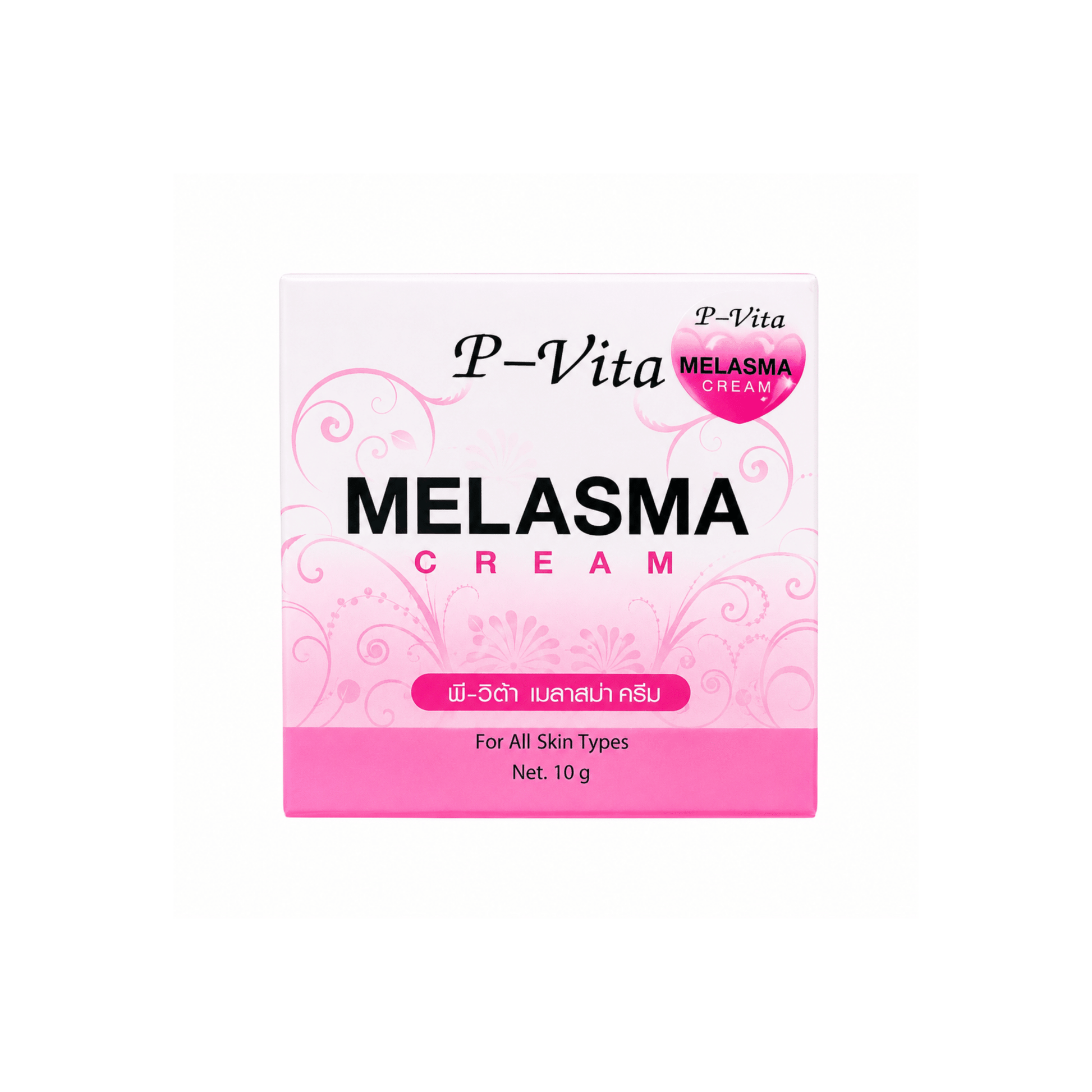 P-Vita Melasma Cream For All Skin Types - 10g | Thai Aura - Thai Aura