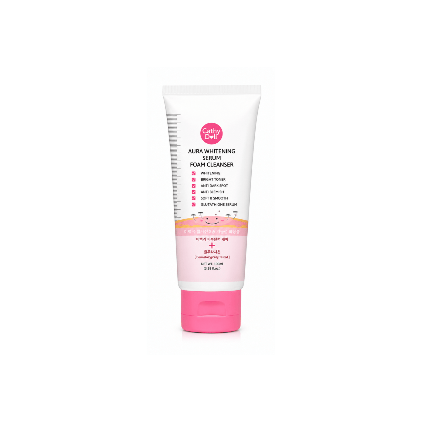 Cathy Doll Aura Whitening Serum Foam Cleanser - 100ml | Thai Aura - Thai Aura