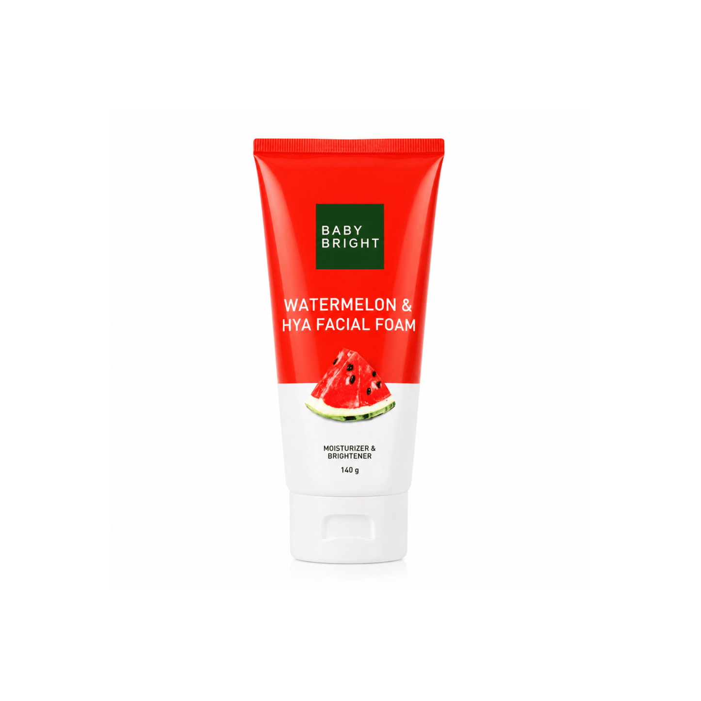 Baby Bright Watermelon & Hya Facial Foam - 140g | Thai Aura - Thai Aura