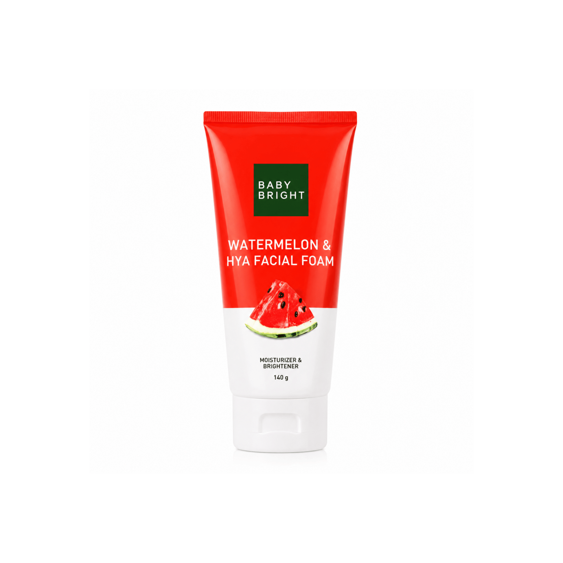 Baby Bright Watermelon & Hya Facial Foam - 140g | Thai Aura - Thai Aura