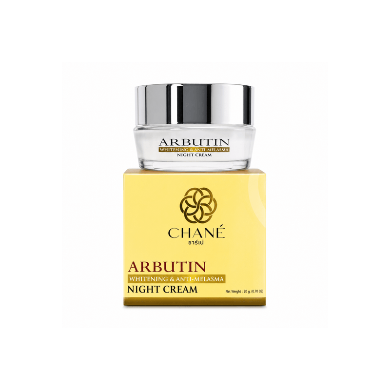 CHANÉ Arbutin Whitening & Anti-Melasma Night Cream - 20g | Thai Aura - Thai Aura