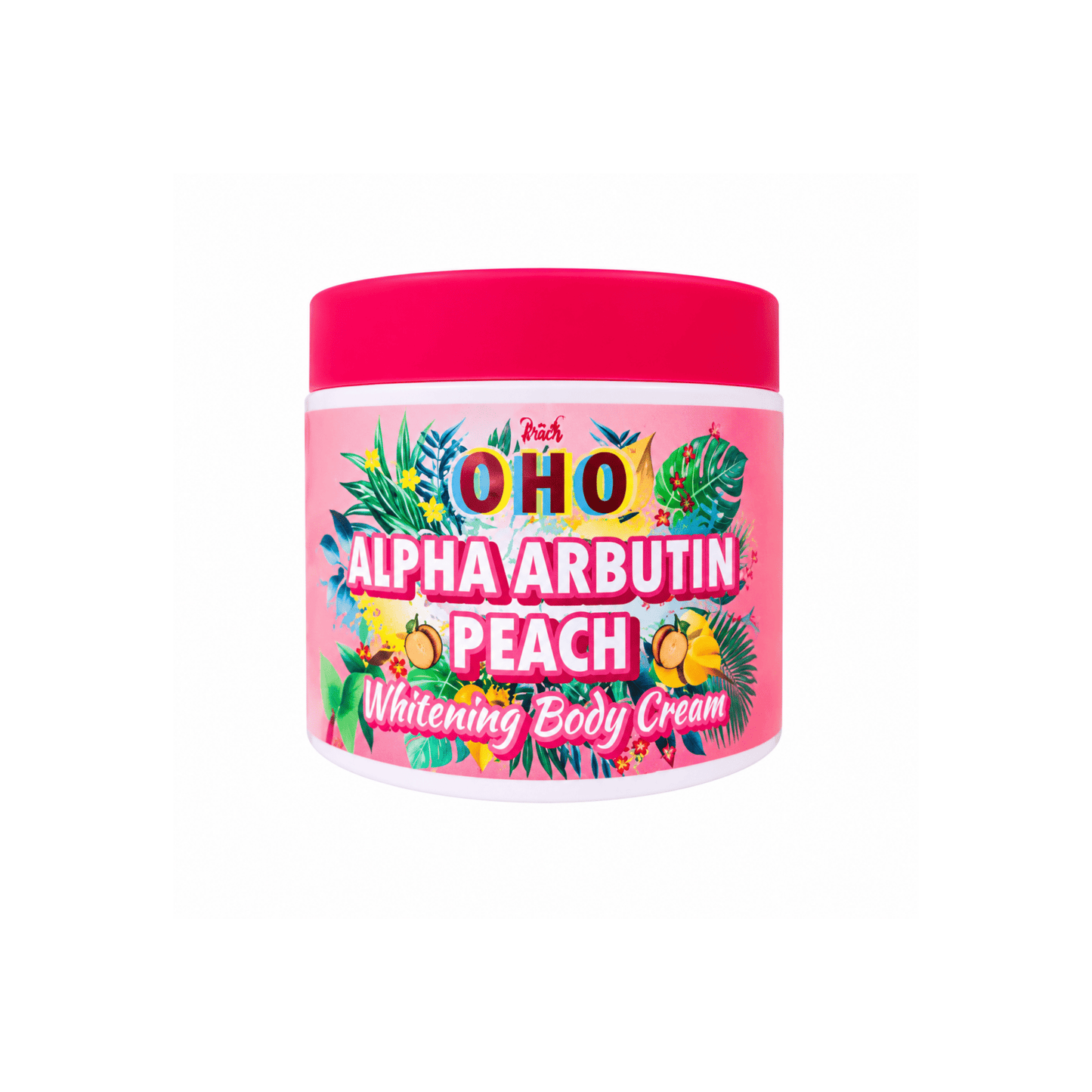 OHO Alpha Arbutin Peach Whitening Body Cream | Thai Aura - Thai Aura