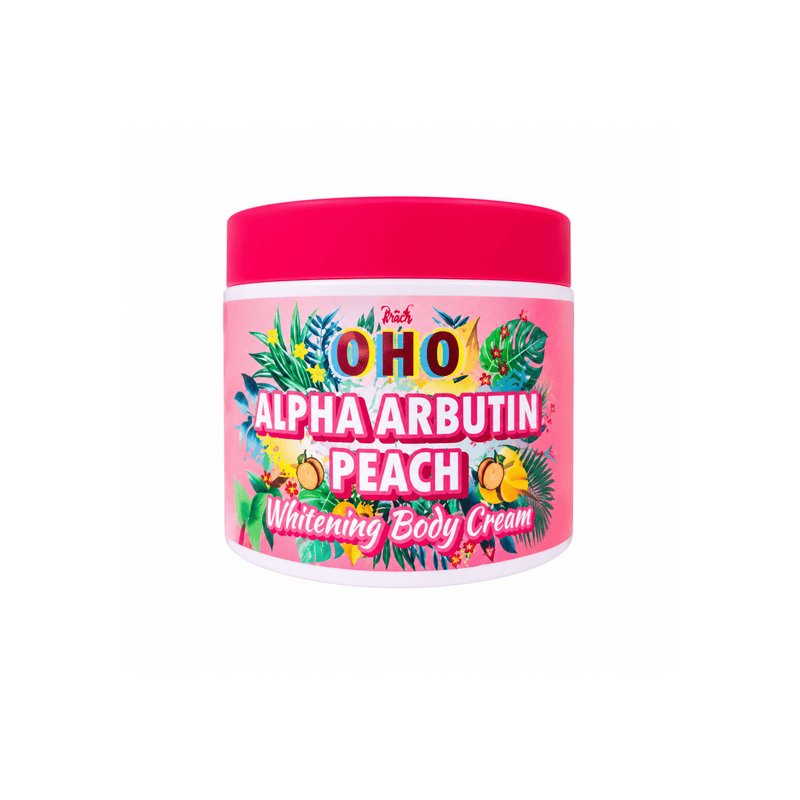 OHO Alpha Arbutin Peach Whitening Body Cream | Thai Aura - Thai Aura