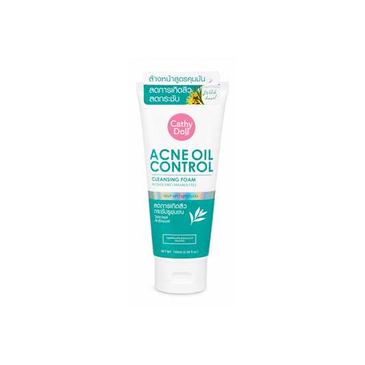 Cathy Doll Acne Oil Control Cleansing Foam - 100ml | Thai Aura - Thai Aura